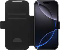 BlueBuilt Apple iPhone 17 Pro Book Case Leer Zwart Book case