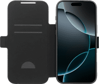 BlueBuilt Apple iPhone 17 Pro Max Book Case Leather Black book case