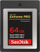 SanDisk Extreme PRO 64GB CFexpress Type B Memory card