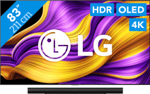 Coolblue LG 83" OLED EVO G55 4K (2025) + Sonos Arc Ultra Zwart aanbieding