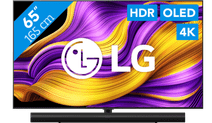 Coolblue LG 65" OLED EVO G56 4K (2025) + Sonos Arc Ultra Zwart aanbieding