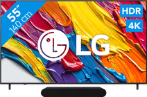 Coolblue LG 55" QNED82 4K (2025) + Sonos Ray Zwart aanbieding