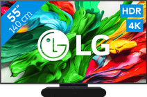 Coolblue LG 55" QNED86 EVO 4K (2025) + Sonos Ray Zwart aanbieding
