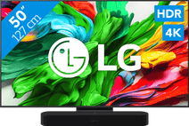 Coolblue LG 50" QNED86 EVO 4K (2025) + Sonos Beam Gen2 Zwart aanbieding