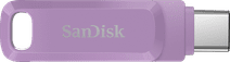 SanDisk Ultra Dual Drive Usb C 256GB Lavender Harde schijf accessoire