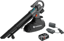 Gardena Powerjet Collect 18V P4A Solo + POWER FOR ALL 18V 2,5 Ah Accu Set Accu bladblazer