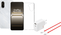 OnePlus Nord CE 5 128GB Wit 5G + Accessoirepakket OnePlus smartphone aanbieding