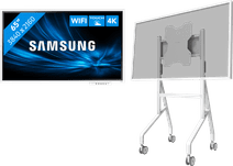 Samsung Flip Pro WM65B + Neomounts MOVE Go Flip FL50-515WH1 Large Format Displays