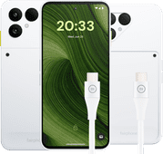 Fairphone 6 256GB White 5G + Accessory Pack Smartphone