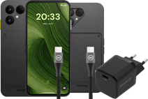 Fairphone 6 256GB Zwart 5G + Compleet Accessoirepakket Android telefoon