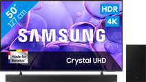 Samsung 50 inches Crystal UHD U8070F (2025) + Samsung HW-B750F Black Samsung television promotion