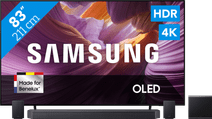 Coolblue Samsung 83" OLED 4K S85F (2025) + Samsung HW-Q990F Zwart aanbieding