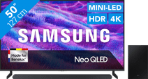 Coolblue Samsung 50" Neo QLED QN82F 4K (2025) + Samsung HW-S700D aanbieding