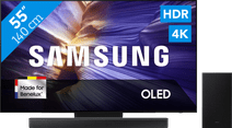 Samsung 55 inches OLED S90F (2025) + Samsung HW-B66CF Black Samsung television promotion