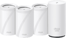 TP-Link Deco BE65 WiFi 7 Mesh 3-Pack + Deco BE25 Outdoor Mesh WiFi system for a townhouse