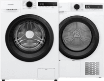 Veripart VPWM1400A18WNB + Veripart VPDR8DWNB 8 kg wasmachine en droger set