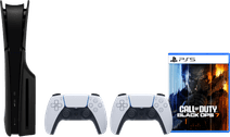 PlayStation 5 Slim Disc Edition + Black Ops 7 + Covers Black + Extra Controller White PlayStation 5 Pro or Slim