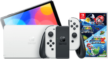 Nintendo Switch OLED Wit + Super Mario Galaxy 1+2 Nintendo Switch OLED
