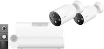 TP-Link Tapo C460 Duo Pack + H500 Smart HomeBase + D235 Smart Battery and Wired Doorbell Outdoor IP camera