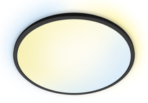 WiZ Ceiling Lamp SuperSlim - All Shades of White Light - Black WiZ fixture