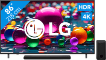 LG 86 inches 4K Smart UA75 + LG DS77TY LG 4K smart TV