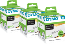 DYMO LabelWriter Adres Etiket 28 x 89 mm 260 stuks 3-pack Dymo label