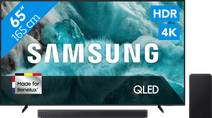 Samsung 65" QLED Q7F4 4K (2025) + Samsung HW-B450F (2025) Samsung QLED tv aanbieding
