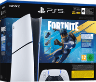 Coolblue PlayStation 5 Slim Digital Edition - Fortnite Flowering Chaos bundel aanbieding