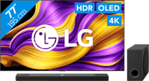 Coolblue LG 77" OLED EVO G55 4K (2025) + LG DS95TR aanbieding