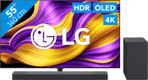 Coolblue LG 55" OLED EVO G56 4K (2025) + LG DSC9S aanbieding