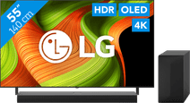 Coolblue LG 55" OLED B56 4K (2025) + LG DS70TR aanbieding