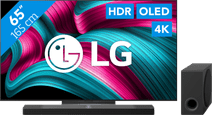 LG 65" OLED EVO C54 4K (2025) + LG DS95TR Black Friday 2025 LG tv deal