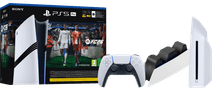 PlayStation 5 Pro + Disc Drive + FC 26 + Extra Controller Wit + Oplaadstation 