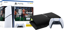 PlayStation 5 Slim Disc Edition + FC 26 + Covers Zwart + Extra Controller Wit PlayStation 5 Pro of Slim