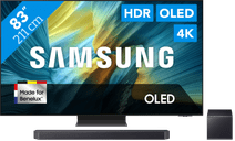 Coolblue Samsung 83" OLED S95F 4K (2025) + Samsung HW-Q990F (2025) aanbieding