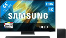 Coolblue Samsung 65" OLED S95F 4K (2025) + Samsung HW-S800D Zwart aanbieding