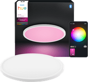 Philips Hue Devote Plafondlamp - White and Color - Rond - Wit - Medium White and Color smart lamp