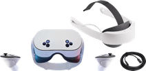 Meta Quest 3S 256GB + BlueBuilt PC Link Cable + Elite Strap met batterij VR bril