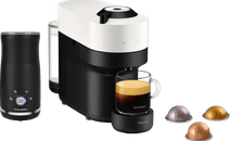 Krups Nespresso Vertuo Pop XN9201 Coconut White + Pierre Melkopschuimer Nespresso Vertuo