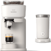 Philips Baristina BAR303/00 + Melkopschuimer Pistonmachine met bonenmaler
