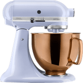 KitchenAid Artisan Mixer 5KSM125ELR Purple + Design Mixing Bowl Copper Stand mixer for amateur chefs