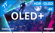 Philips Ambilight 77" OLED950 4K (2025) Grote OLED tv