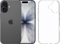 Apple iPhone 17 256GB Wit + BlueBuilt Protective Back Cover Transparant Coolblue aanbieding