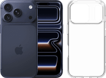 Apple iPhone 17 Pro 256GB Blauw + BlueBuilt Protective Back Cover Transparant Apple aanbieding