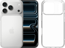 Apple iPhone 17 Pro 512GB Silver + BlueBuilt Protective Back Cover Transparent The assortment in our store in Arnhem