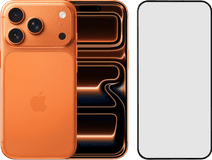 Apple iPhone 17 Pro 512GB Oranje + BlueBuilt Screenprotector Glas 