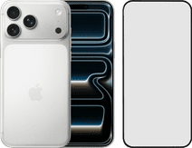 Apple iPhone 17 Pro Max 512GB Zilver + BlueBuilt Screenprotector Glas Apple zakelijk
