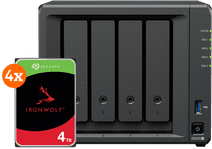 Synology DS425+ + Seagate IronWolf 4TB 4-Pack NAS bundel