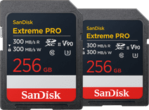 SanDisk MicroSDXC Extreme 256GB 130MB/s Duo Pack SD kaart