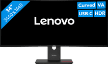 Lenovo ThinkVision T34WD-40 Extra grote curved monitor (vanaf 32 inch)